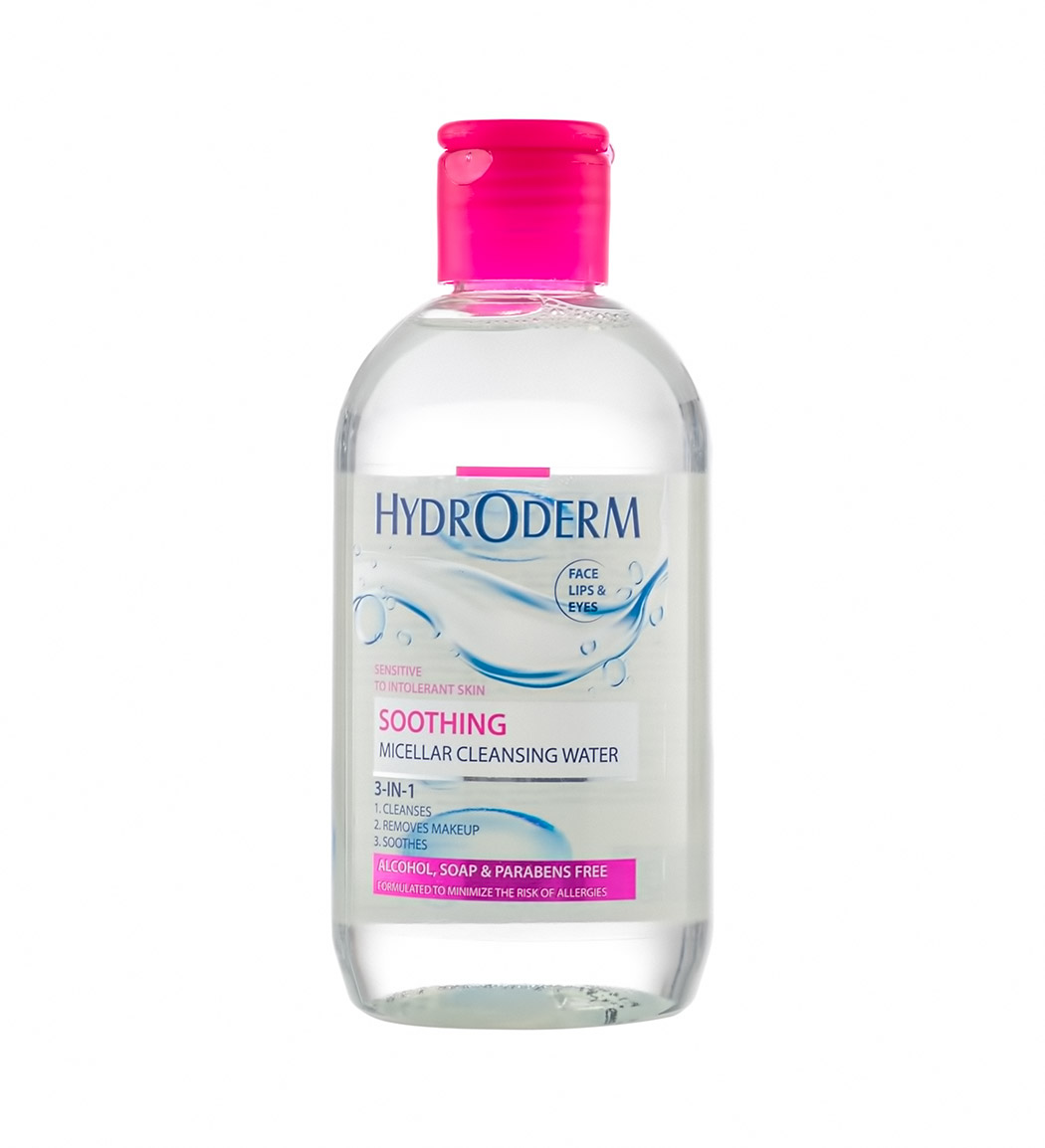 میسلار واتر 3 در 1  هیدرودرمSoothing  پوست حساس و تحریک پذیر