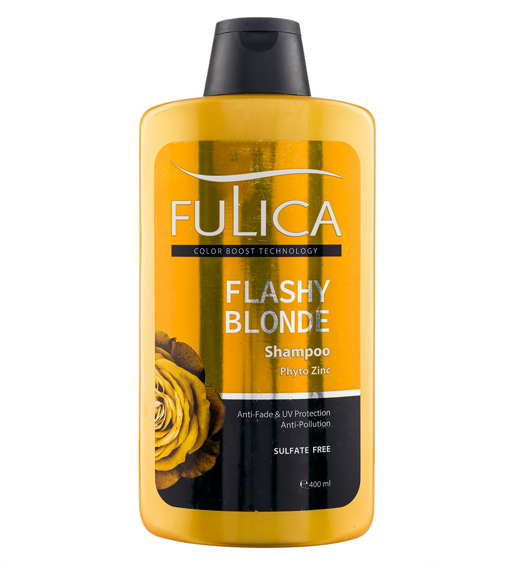 شامپو فولیکا تثبیت کننده و محافظ موهای بلوند فاقد سولفات 400 میل