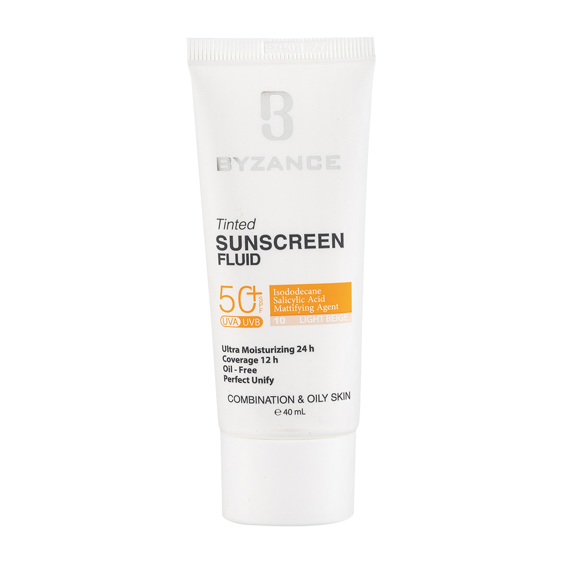 ضدآفتاب   بیزانس  رنگی شماره 30 با SPF50 مناسب پوست های چرب و مختلط حجم 40 میلی لیتر