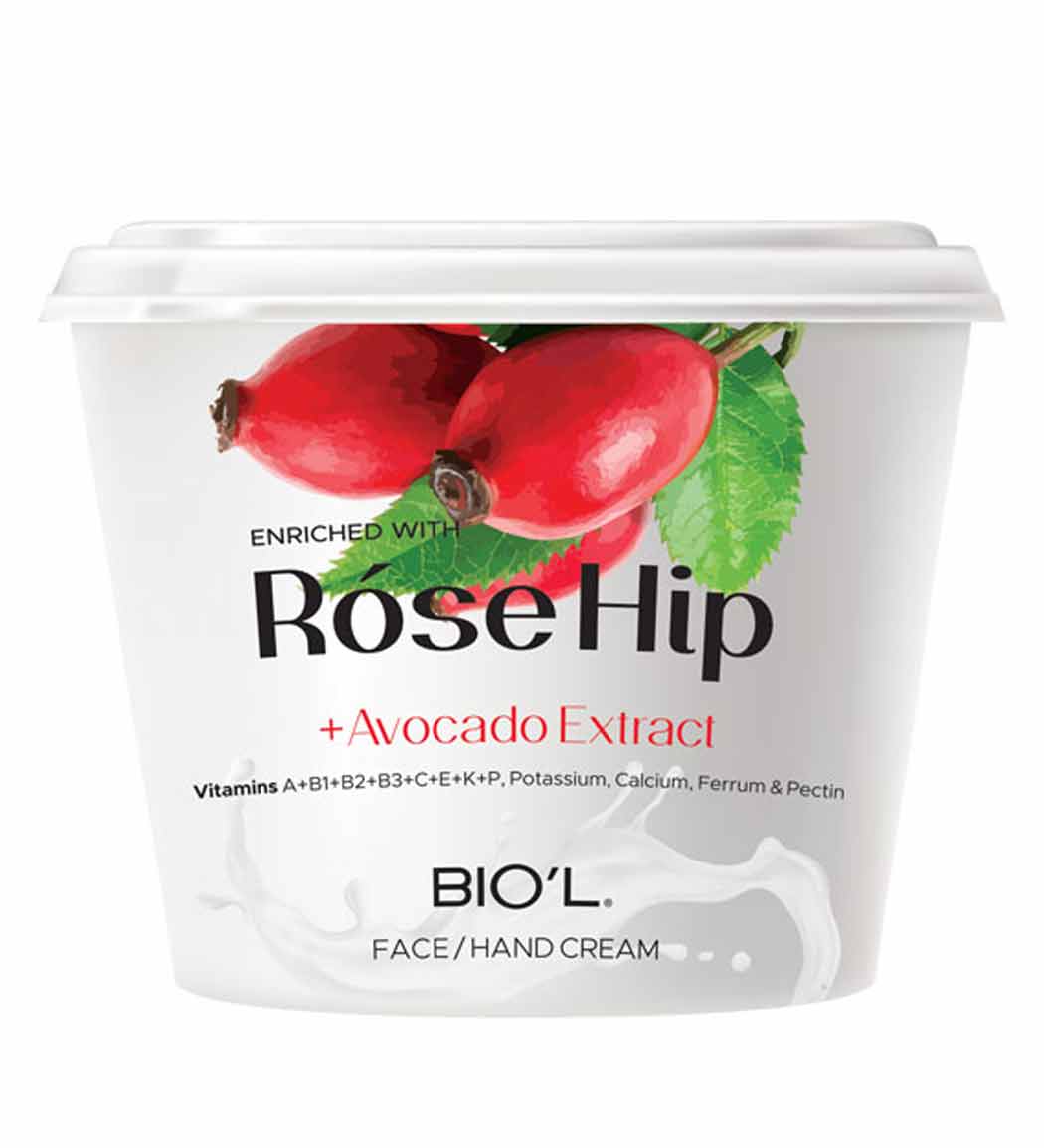 کرم کاسه ای کم چرب، رزهیپ و آووکادو 250 میلی لیتر