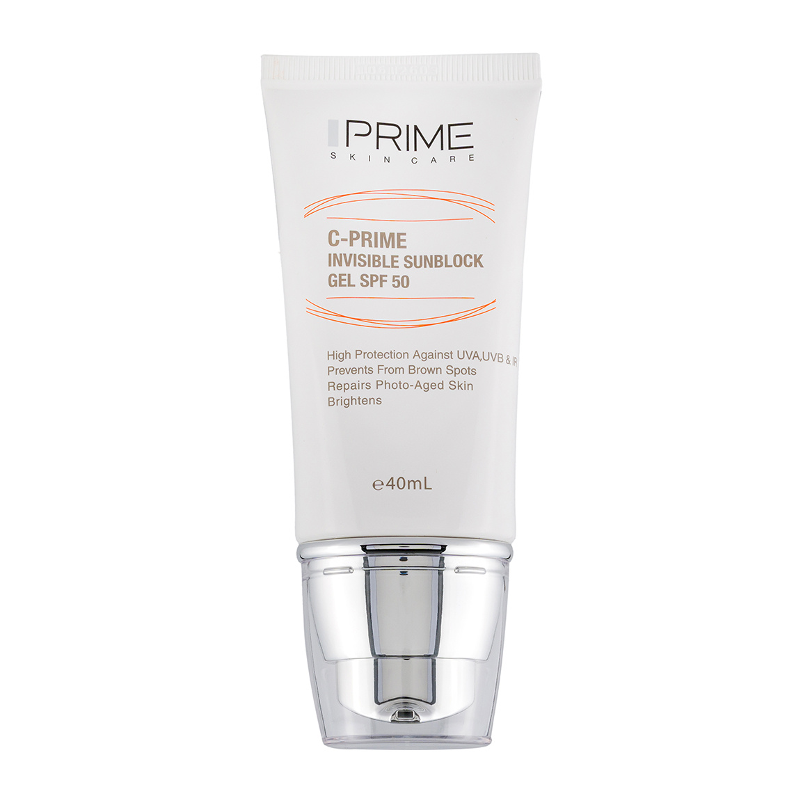 ضدآفتاب ژل حاوی ویتامین سی پرایم