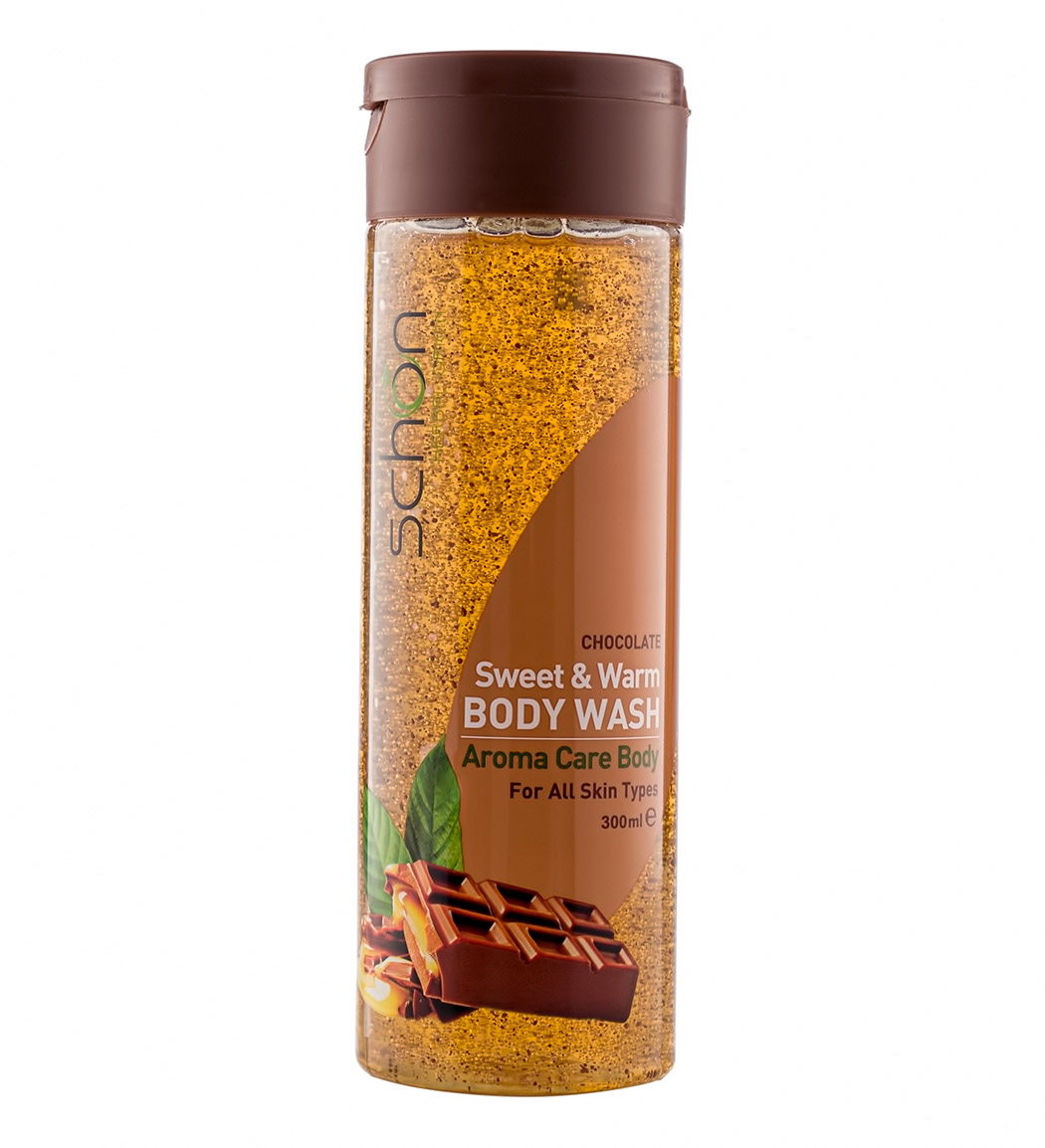 شامپو بدن اسکراب دار با رایحه شکلات شون