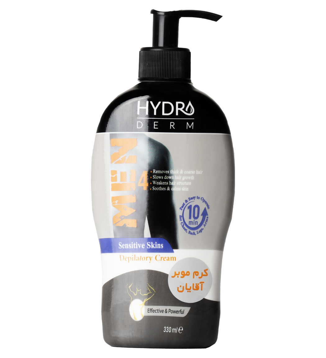 کرم موبر بدن آقایان مناسب پوست حساس 330میل هیدرودرم