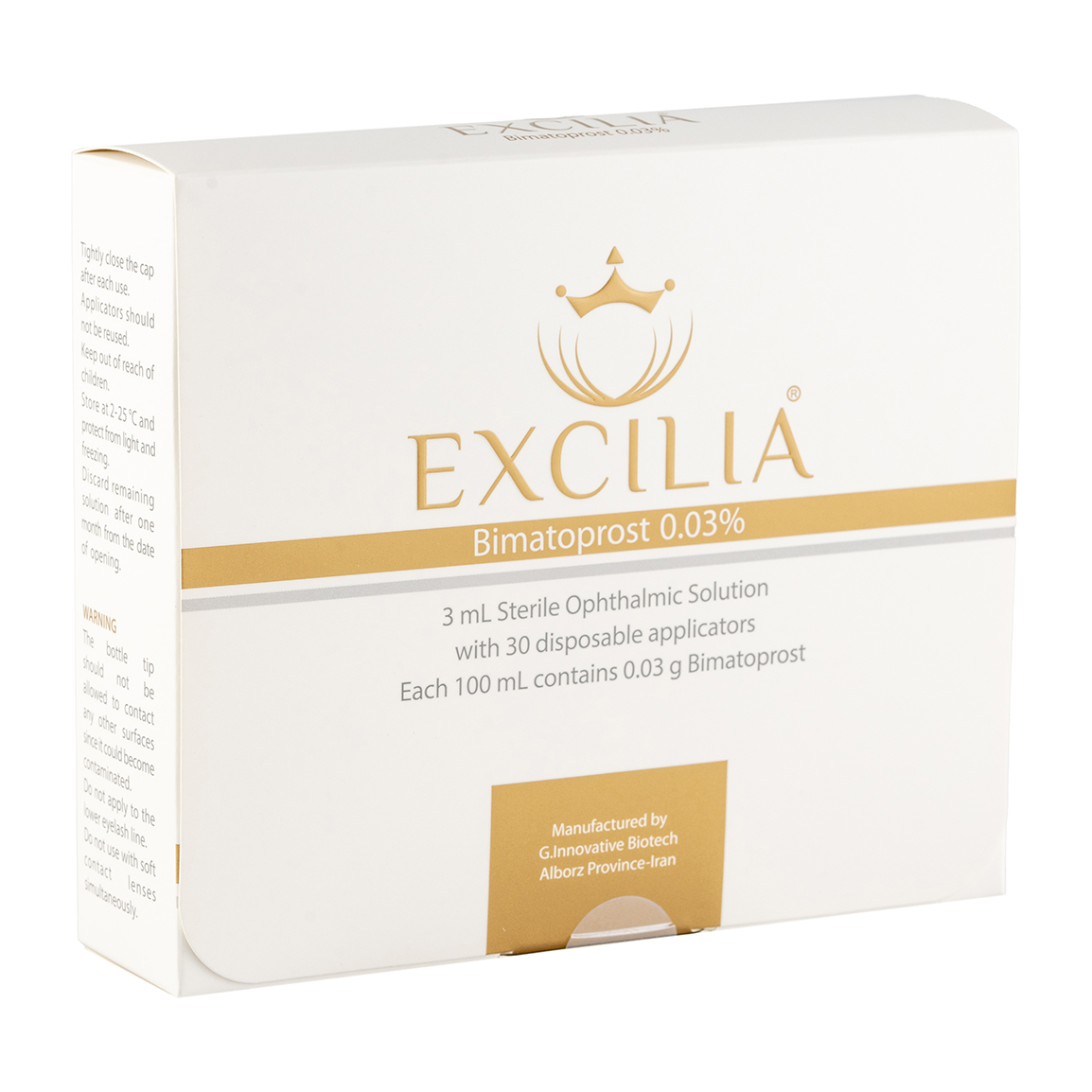 محلول تقویت کننده  رشد مژه اکسلیا 3 میلی لیتر