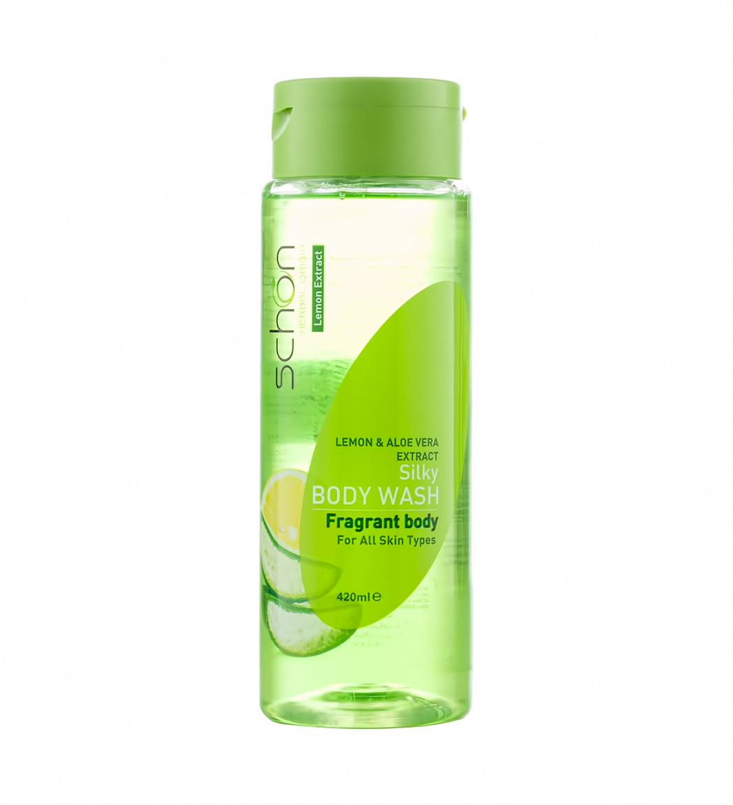 شامپو بدن با عصاره لیمو و آلوئه ورا  شون  420میل