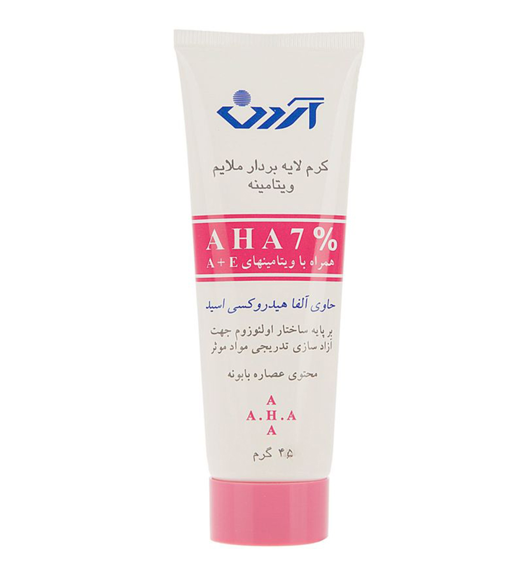 کرم لایه بردار ملایم ویتامینه