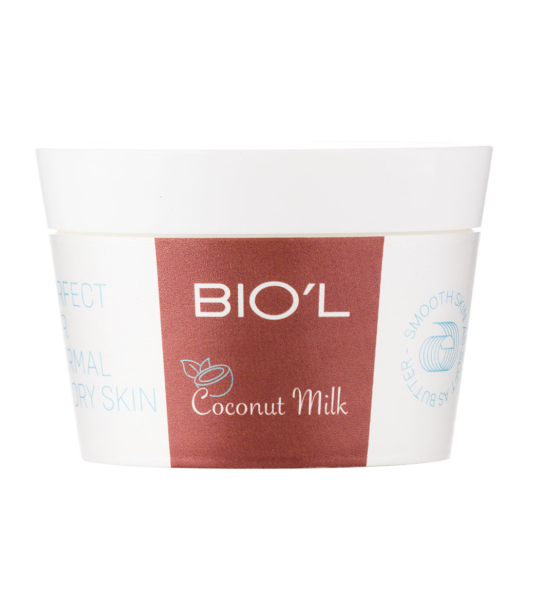 کرم میلک شیر و نارگیل مناسب پوست نرمال تا خشک کاسه ای  بیول  200میل