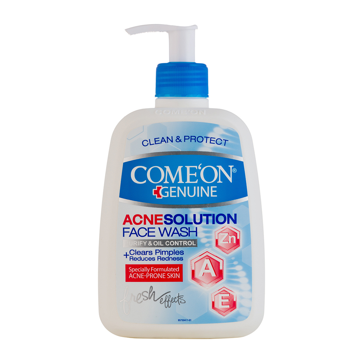 ژل شستشوی صورت مخصوص پوستهای چرب و جوشدار 500میل کامان