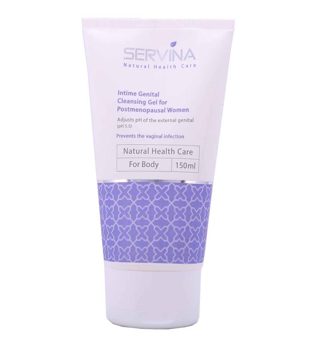 ژل بهداشتی بانوان یائسه PH 5.5سروینا