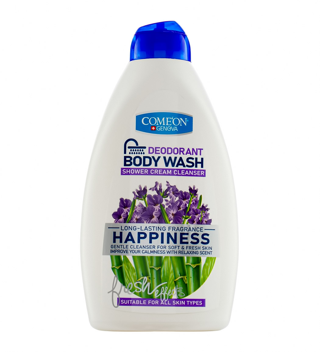 شامپو بدن کرمی  کامان شاداب کننده مناسب انواع پوست 510میل