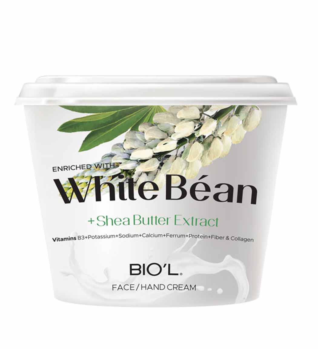 کرم کاسه ای مغذی پوست، لوبیای سفید و شی باتر 250 میلی لیتر