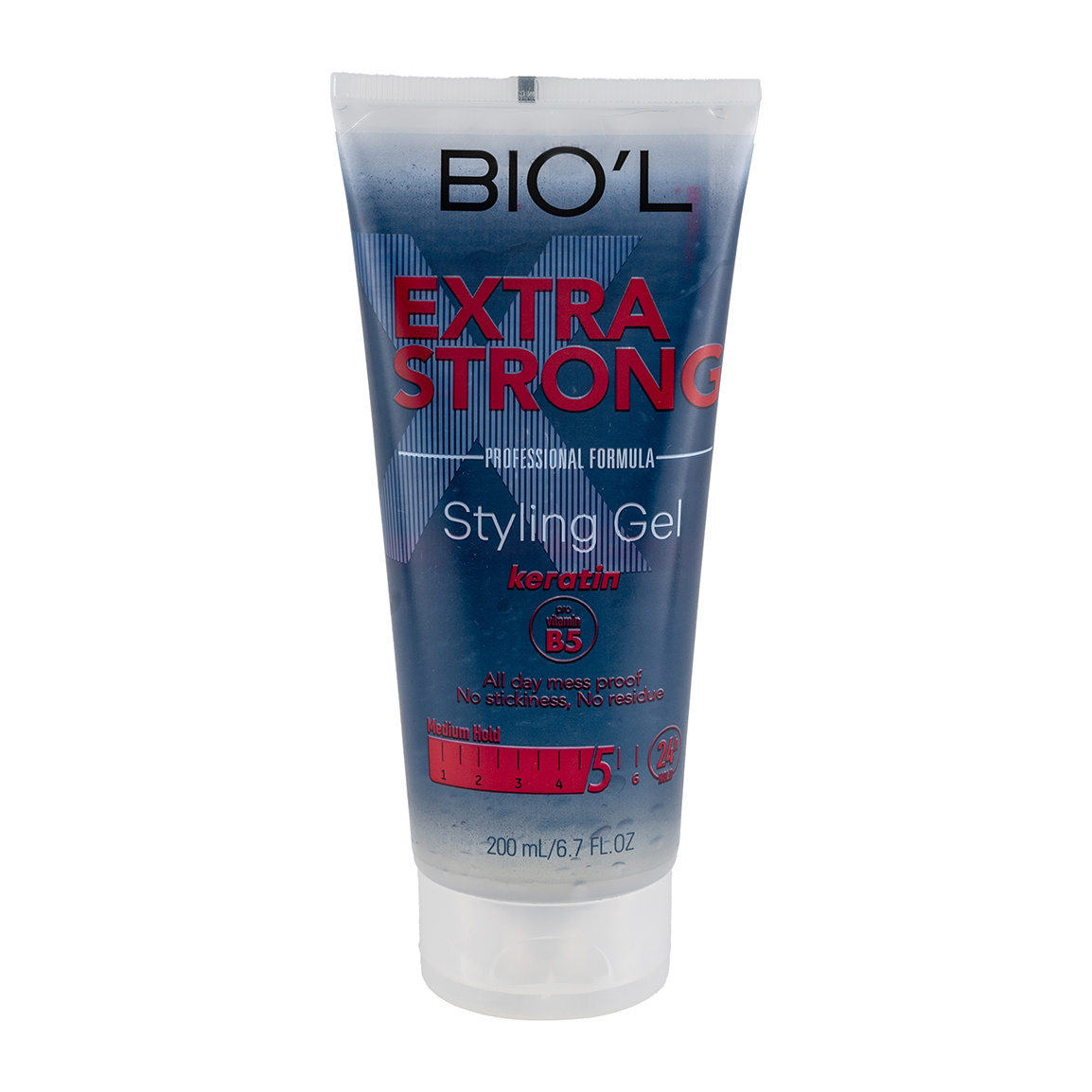 ژل حالت دهنده مو مدل Extra Strong  بیول  حجم 200 میلی لیتر