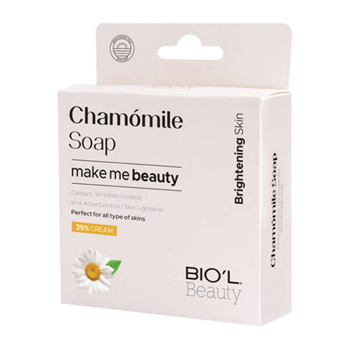 صابون آرایش پاکن شیرکرمی بابونه روشن کننده، انواع پوست