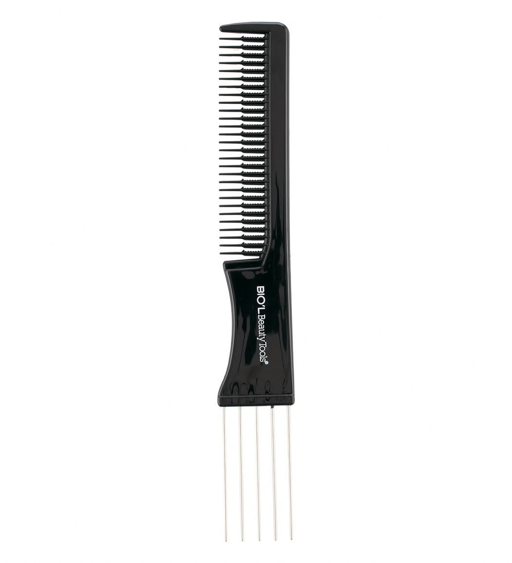 شانه مو تخت متوسط با دسته و چنگک تقسیم بی بی تی گرافیت استایل 48081718731