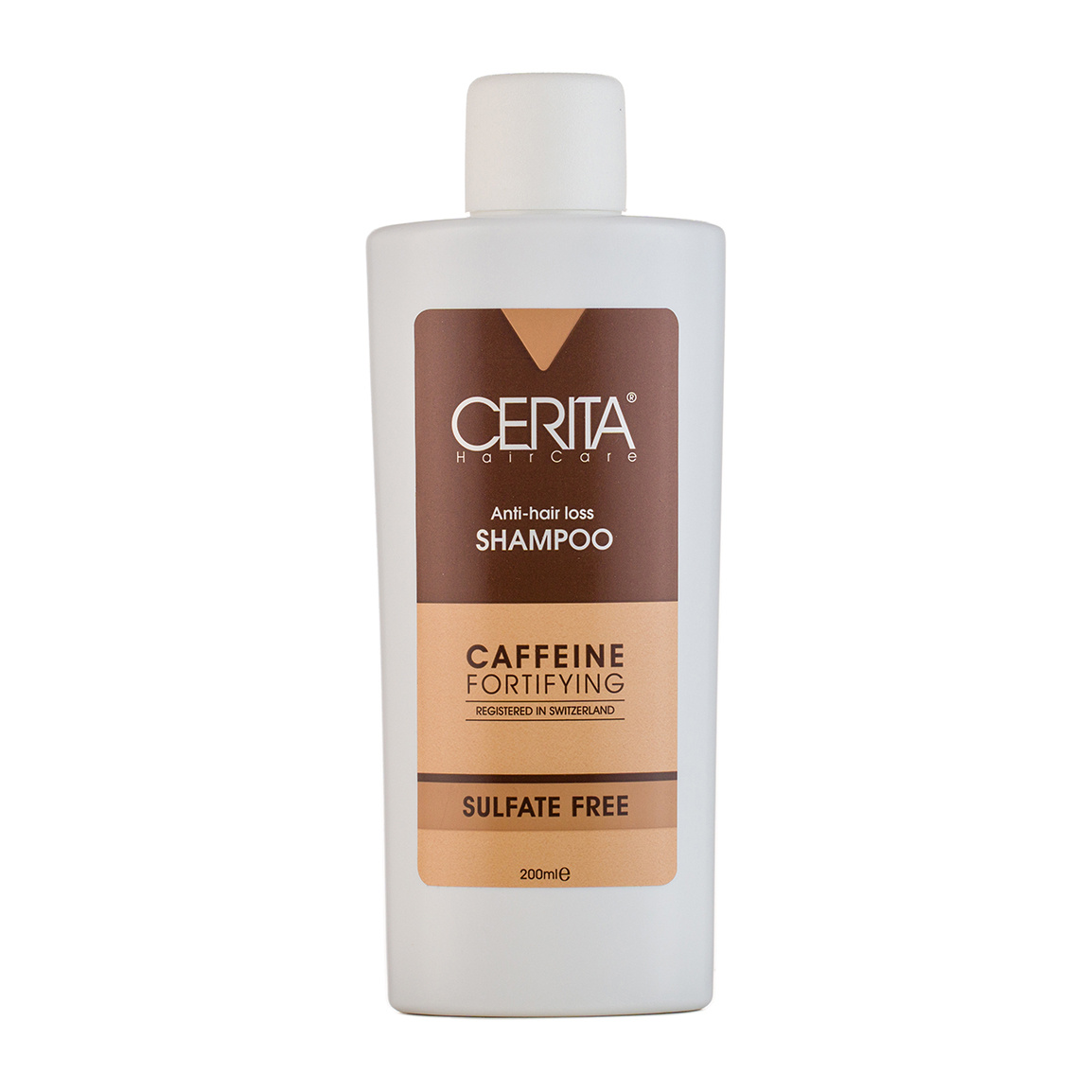 شامپو کافئین  سریتا فاقد سولفات حجم 200 میل