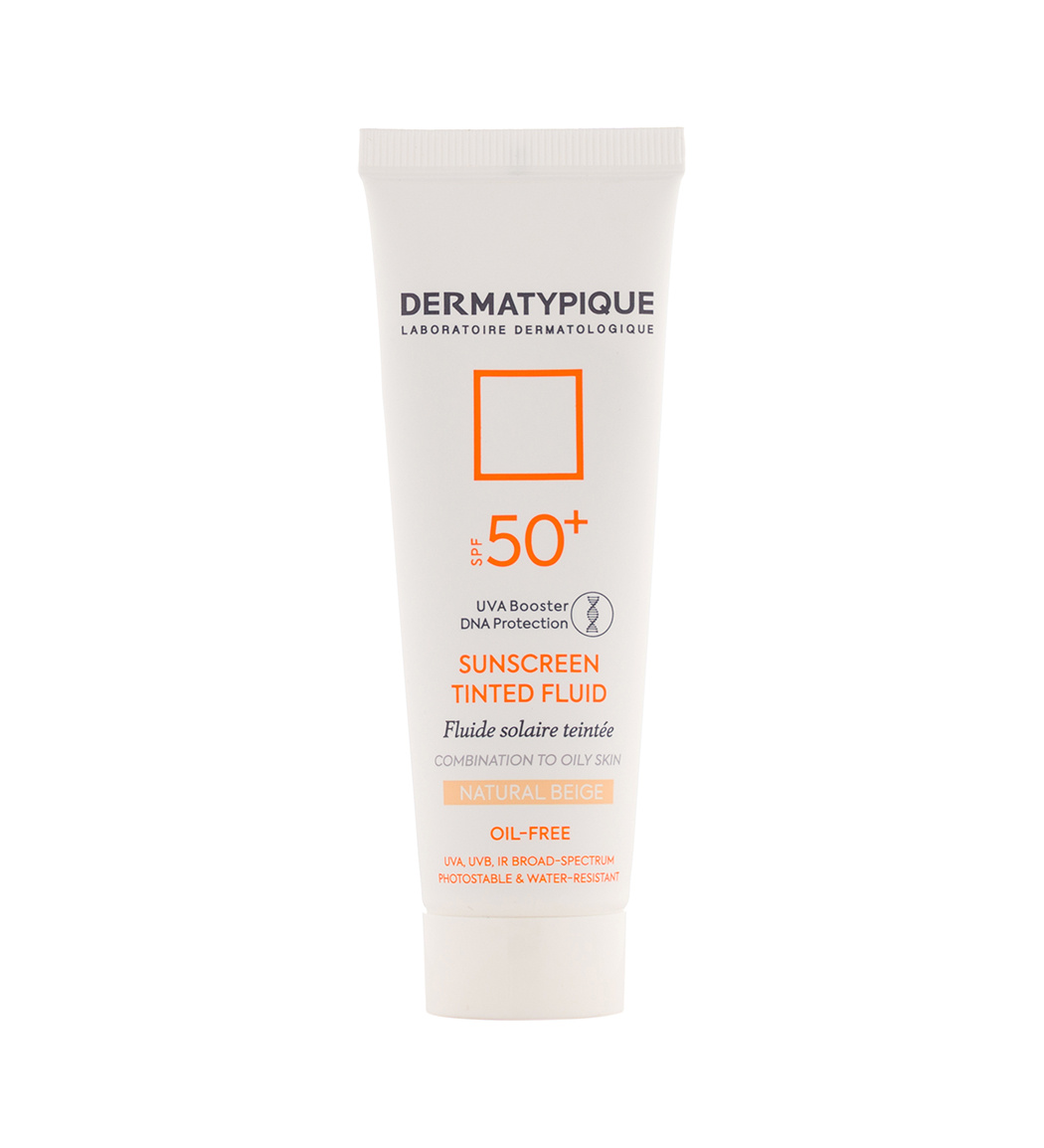 ضدآفتاب  رنگی پوست چرب اس پی اف 50