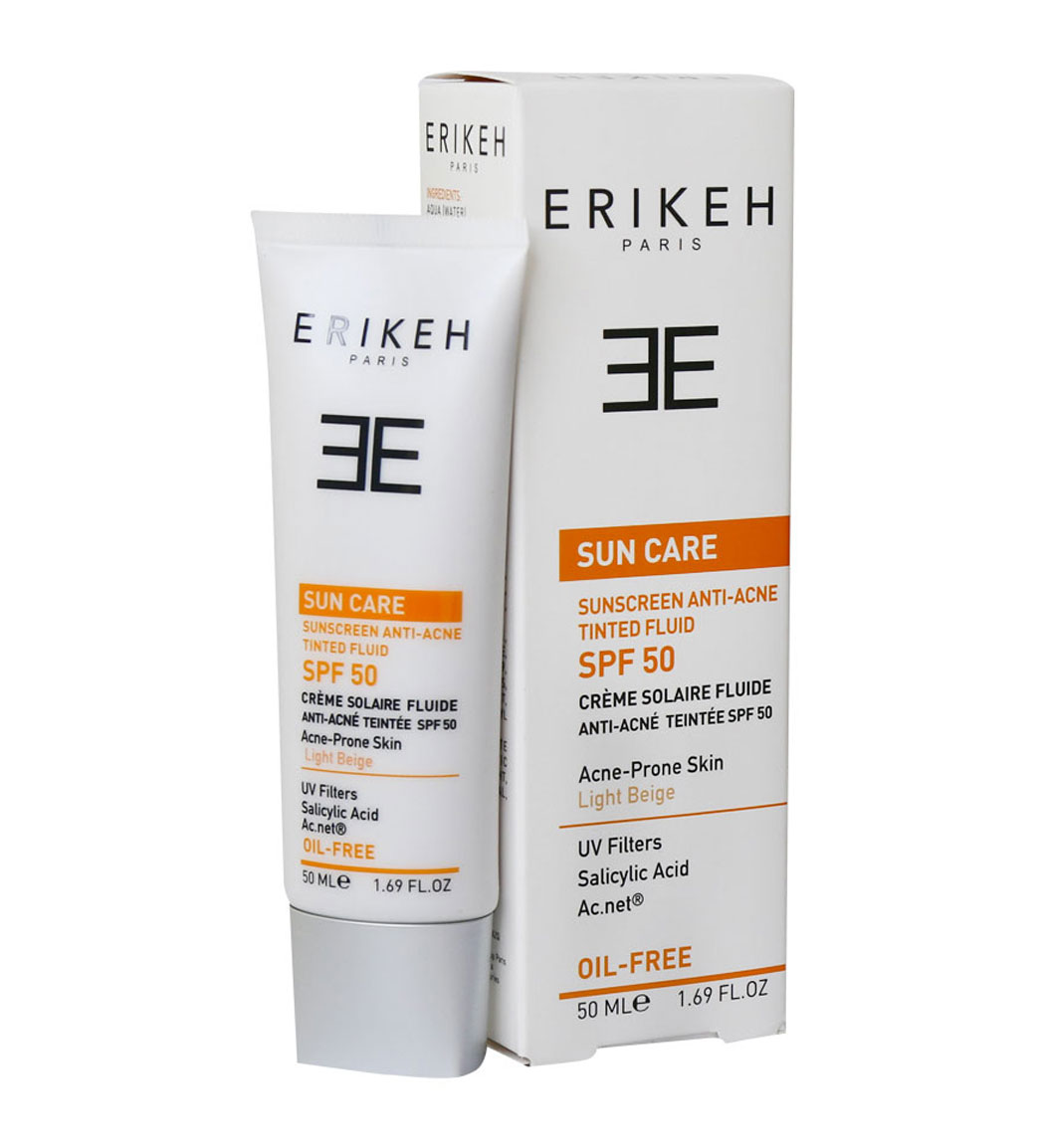 ضدآفتاب رنگی ضد آکنه SPF50 حجم 50میل