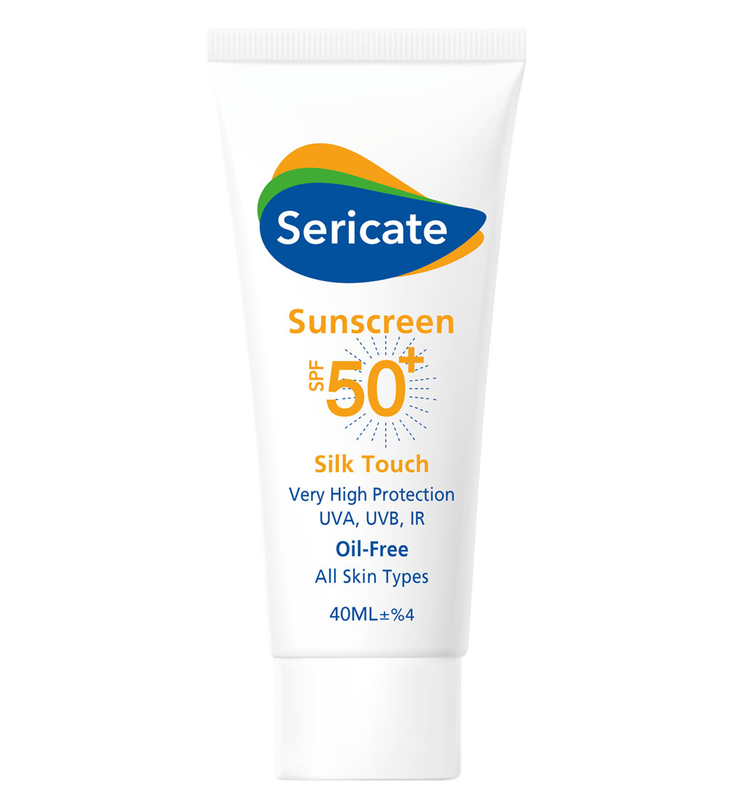 ضدآفتاب فاقد رنگ دارای spf 50 حجم 40 میل