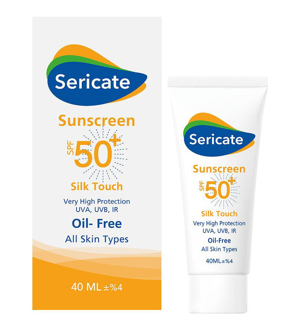 ضدآفتاب سیلک تاچ SPF50 حجم 40 میل  سری کیت