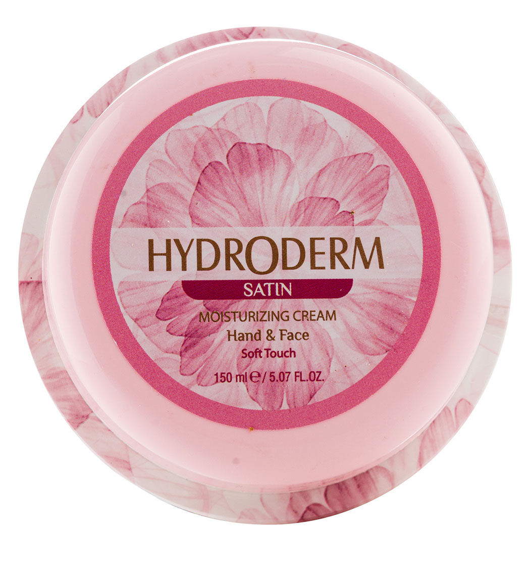 کرم مرطوب کننده کاسه ای دست و صورت مدل Satin حجم 150میل