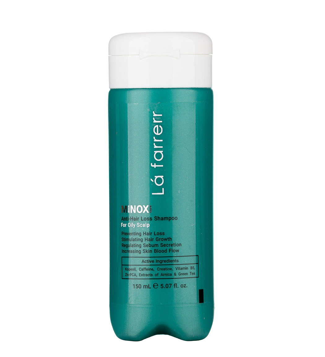 شامپو  لافارر ماینوکسی ضد ریزش موهای چرب 150 میل
