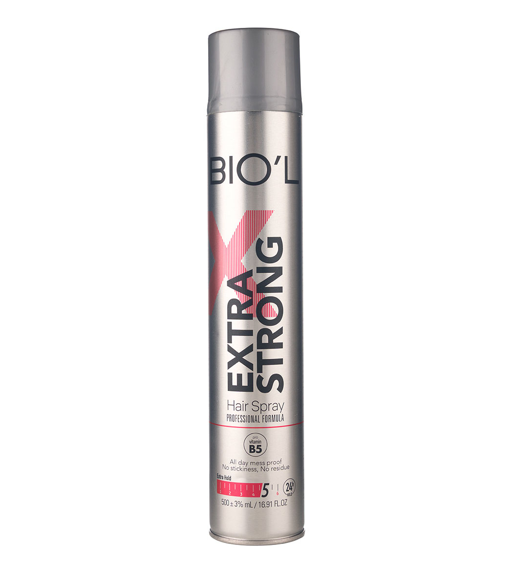 استایلینگ اسپری موی سر،  بیول   نوع اکسترا با قدرت نگاه دارندگی بالا 500 میلی لیتر