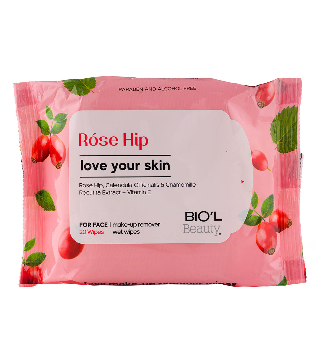 دستمال مرطوب آرایشی رزهیپ مخصوص پوست مختلط  بیول