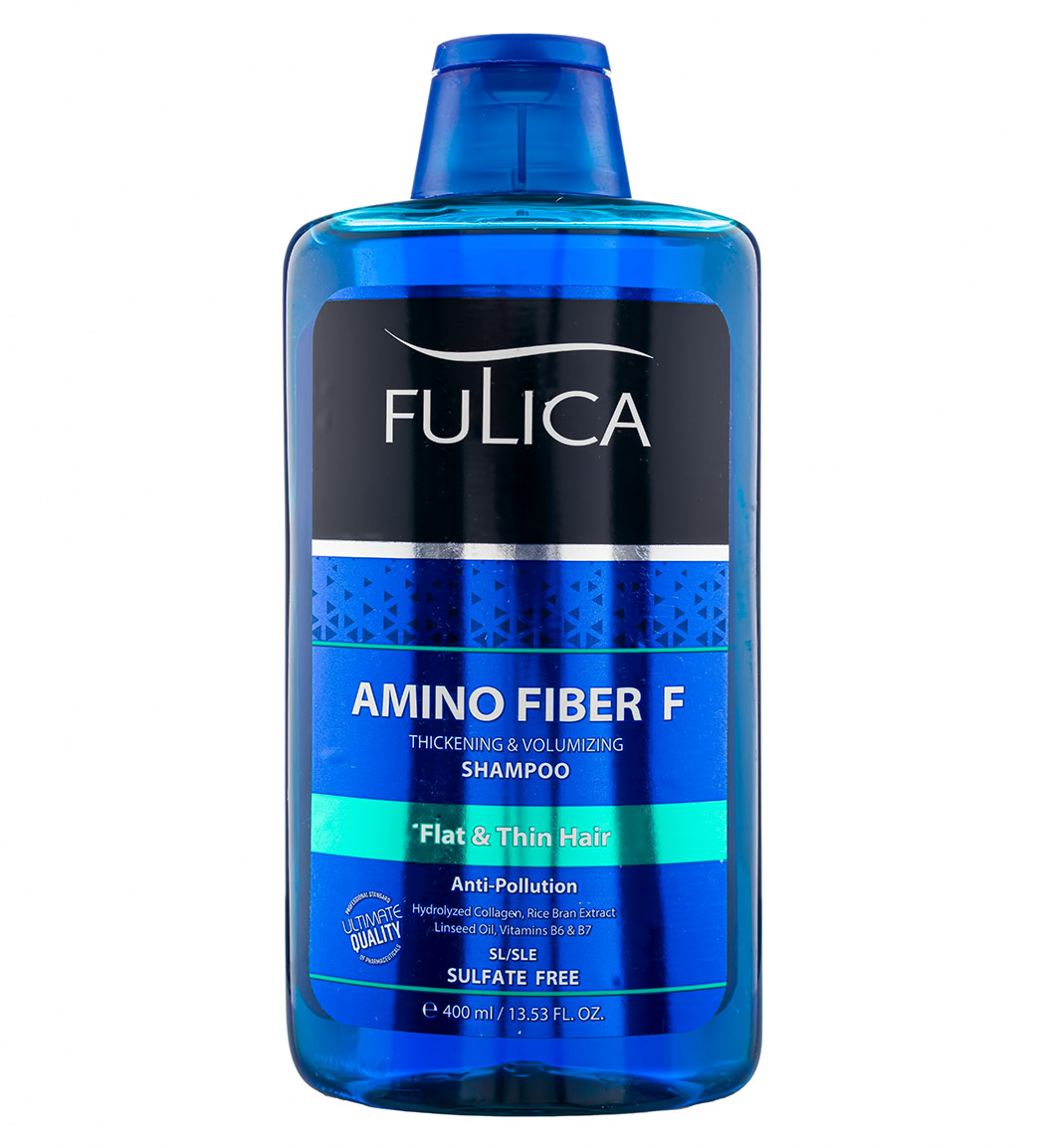 شامپو تقویت کننده فولیکامو فاقد سولفات حاوی Amino Fiber F حجم 400 میل