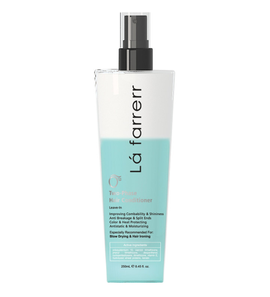 محلول دو فاز نرم کننده و حالت دهنده مو