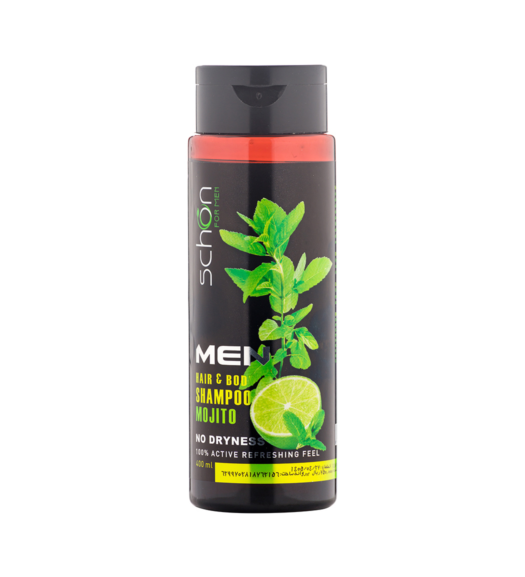 شامپو سر و بدن مردانه موهیتو 400میل شون