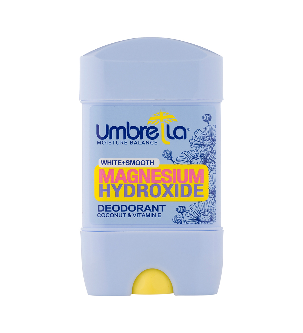 ژل دئودورانت زنانه مدل White And Smooth  آمبرلاحجم 75 میلی لیتر