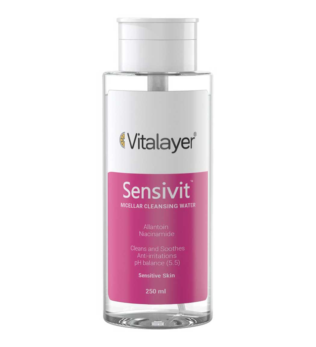میسلار واتر Sensivit مناسب پوست حساس ویتالیر 250میل