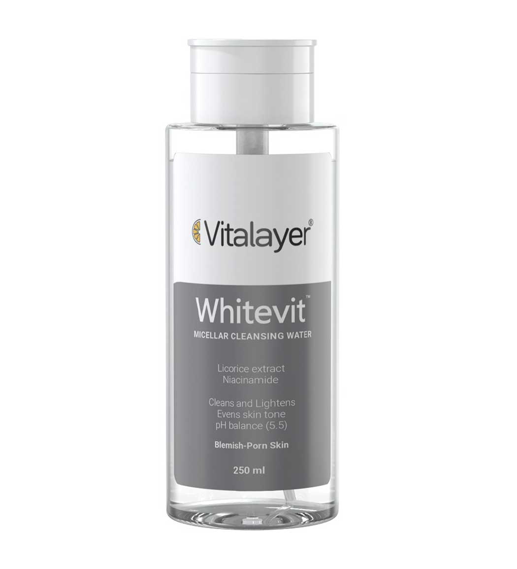 میسلار واتر Whitevit ویتالیر حجم 250میل